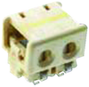 Wire-Board Connector, Receptacle, 2 Position, 4Mm; Product Range Te Connectivity - 69R7904 - Newark, An Avnet Company