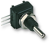 Rotary Potentiometer, Conductive Plastic, 248 Series, 10 Kohm, Logarithmic, 1, 250 Mw, Through Hole Rohs Compliant Vishay - 98K8403 - Newark, An Avnet Company
