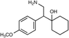 1-[2-Amino-1-(4-methoxyphenyl)ethyl]cyclohexanol -- 6632 - Image