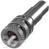 Vacuum Rated TVAC Twinaxial High Temp 78 Ohm TCS Threaded Plug Pin, for .129