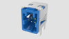 HSC_PCB Connector - HSCHD02BR1001R - Amphenol Communications Solutions