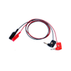 Mini Alligator Clip to Meter Banana Plug, 22 AWG PVC Test Lead - 285M - E-Z-HOOK, a division of Tektest, Inc.