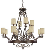 4162RT-510 Large Chandeliers-Drum Shade - 690222 - Capital Lighting, Inc.