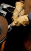 Scotch-Brite(TM) Cut and Polish Unitized Wheel, 2 1/2 in x 1/2 in x 1/2 in 5A FIN, 20 per case - 048011-16826 - R. S. Hughes Company, Inc.