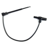 XL1 Mini-Hook to 9306 Stacking Shrouded Right Angle Banana Plug, 18 AWG PVC Test Lead - 636XL1 - E-Z-HOOK, a division of Tektest, Inc.
