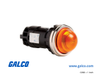 IDEC Pilot Lights - HW4P-2F0-R - Galco Industrial Electronics