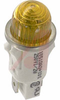 Indicator,Pnl-Mnt;Neon;Amber;Incandescent;0.5/0.505In;208-250VAC;Polycarb - 70130375 - Allied Electronics, Inc.