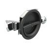 Flush Cam Latch, Medium Size, Turn Counterclockwise to Latch / Lock, Single or Three - Point Latching, Bail Handle Style, Powder Coat, Black - 01-43-35 - Southco