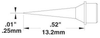 OKi STTC-890 Micro Fine Tip 0.25 mm x 13.2 mm - STTC-890 - Ellsworth Adhesives