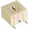 Trimmer;Cermet;Rest 10 Kilohms;SMD;1 Turn;Pwr-Rtg 0.5W - 70153635 - Allied Electronics, Inc.