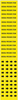 Brady B-946 Black on Yellow Vinyl Self-Adhesive Pipe Marker - 2 1/4 in Height - 1/2 in Character Height - 2 3/4 in Length - Printed Msg = MEDICAL PRESSURE STEAM with Right Arrow - 7191-3C -- 754476-81605