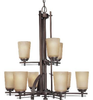 P4214-88 Mid. Chandeliers-Glass Up - 762645 - Capital Lighting, Inc.