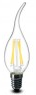 CA35 Clear LED Filament Candelabra - 4W - Dimmable - 2700K - LED-15006 - Cable & Supplies, Inc.