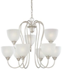 SL805942 Mid. Chandeliers-Glass Up - 431501 - Capital Lighting, Inc.