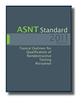 ASNT Standard Topical Outlines for Qualification of Nondestructive Testing Personnel (ANSI/ASNT CP-105-2011) - 2821 - American Society for Nondestructive Testing (ASNT)