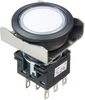 Pb Switch, Dpdt, 24Vac/dc, Solder, White; Product Range Idec - 47AC9184 - Newark, An Avnet Company