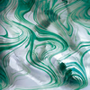 Teal/Clear Baroque Glass - BR/TEAL - Spectrum Glass Company, Inc.