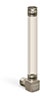 Vented Short Elbow Nylon Liquid Level Gage, 4 1/2” Sight Opening, 3/8” Male NPT Mounting Thread - B3641-10416BA3W - Oil-Rite Corp.