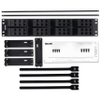 AX104571-10GX KeyConnect Coupler Patch Panel AngleFlex 48P, UTP -- 10GX KCON Cpl PP AngFlex 48 2U - Image