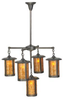 14993 Large Chandeliers-Glass Shade - 401297 - Capital Lighting, Inc.