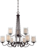 ADS5009DC Mid. Chandeliers-Glass Up - 375048 - Capital Lighting, Inc.
