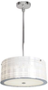 50975-CH/WH Pendants-Drum Shade - 605790 - Capital Lighting, Inc.