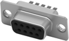 D Sub Connector, Rcpt, 9Pos, Solder; No. Of Contacts Amp - Te Connectivity - 38AJ2687 - Newark, An Avnet Company