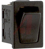 Switch; SPDT; 6 A; 250; Silver; On-None-Off; 20 Milliohms (Max.); Black - 70191992 - Allied Electronics, Inc.