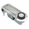 Compression Latch, Lever Latch, Key Locking, 1-5mm Panel, 1-18mm Grip, Not Sealed, Zinc Alloy, Chrome Plated, Bright - C2-52-221 - Southco
