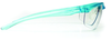 3M Refine 11735-00000-20 Polycarbonate Standard Safety Glasses Clear Lens - Teal Frame - Half Frame - 078371-62186 - 078371-62186 - R. S. Hughes Company, Inc.