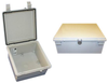 Enclosure, Wall Mount, Abs, Light Gray; Enclosure Type Bud Industries - 73R8003 - Newark, An Avnet Company