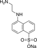N-(Aminoethyl)-5-naphthylamine-1-sulfonic Acid Sodium Salt.. -- A609250 - Image