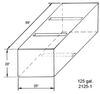 125 Gallon RV Water Tank - S-W2125-1 - Plastic-Mart