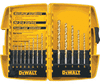 13 Piece Titanium Drill Bit Set -- DW1363