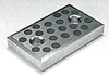 OILES Wear Plate, High tension brass with graphite plugs -- SWP