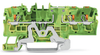 Ground terminal block - 2202-1707 - WAGO