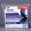 3M Dual Lock TB3550 Black Hook & Loop Tape - Mushroom Hook with 250 stems/in Stem Count - 1 in Width x 10 ft Length - 07802 - 051111-07802 - R. S. Hughes Company, Inc.