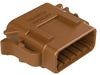 Automotive Housing, Plug, 12Pos, Ip67; Product Range Amphenol Sine/tuchel - 66W6614 - Newark, An Avnet Company