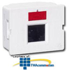 Siemon Flat CT 6 Single Coupler - Cat 6 - CT-F-C6-02 - TelephoneStuff.com