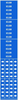 Brady B-946 White on Blue Vinyl Self-Adhesive Pipe Marker - 2 1/4 in Height - 1/2 in Character Height - 2 3/4 in Length - Printed Msg = HELIUM with Right Arrow - 7133-3C - 754476-93380 - R. S. Hughes Company, Inc.