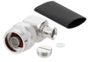 RA N Male Low PIM Connector Solder Attachment for SPO-250, SPF-250, SPP-250-LLPL Cable -- TC-250-NM-RA-LP - Image