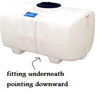 200 Gallon PCO Tank w/ Sump - A-PCO200-37S - Plastic-Mart