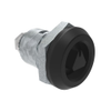 Quarter-Turn Cam Latch, 8 mm Triangle Recess, Spring-return Actuator Grip, Sealed, Zinc Alloy, Powder -- E5-6-035-TL0