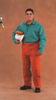 Chicago Protective Apparel Brown Medium Leather Cowboy Style Heat & Fire-Resistant Chaps - 555-CL MD - 555-CL MD - R. S. Hughes Company, Inc.