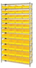 Quantum Small Parts Shelf Bin System - 53380 - U.S. Plastic Corporation