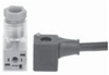 Form C (8mm) Solenoid Valve Connector with Cable - VCJ-520-00 - Mencom Corporation