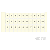 Terminal Block Marker Strips - 484-1SNA231003R2600-ND - DigiKey