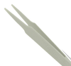 Excelta One Star Utility Tweezers P2A - Straight Flat Point Tip - 4 1/2 in Length - 0.1 in Thick - EXCELTA P2A - R. S. Hughes Company, Inc.