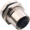 Sensor Conn, M12, 5Pos, Rcpt, Panel; Product Range Norcomp - 62AJ7472 - Newark, An Avnet Company