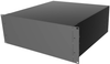Rack Mount Cabinet, 4U, Alum, Black; Rack U Height Hammond - 57AC6210 - Newark, An Avnet Company